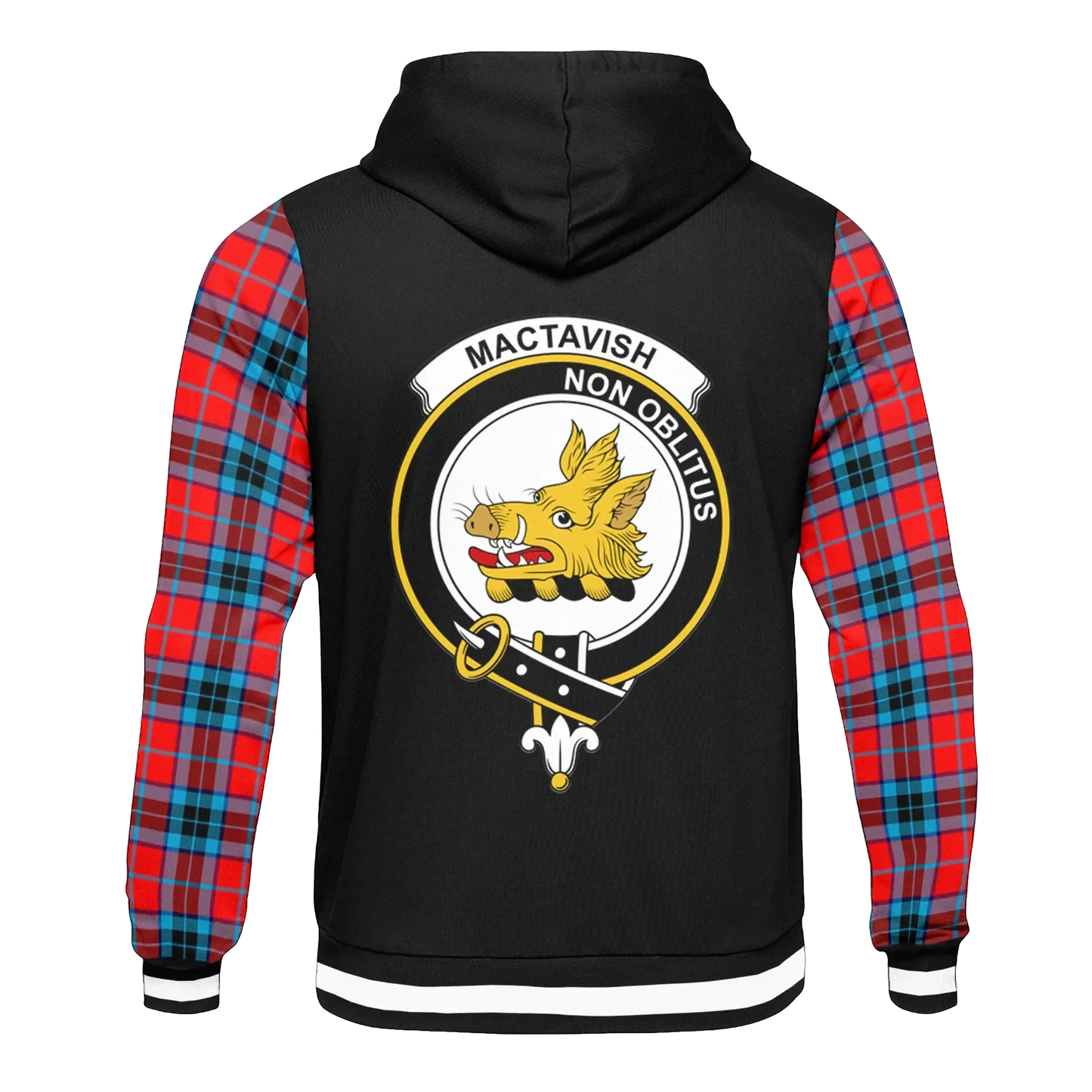Printivon Mactavish Tartan All Over Print Hoodie