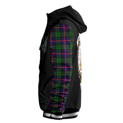 Printivon Urquhart Tartan All Over Print Hoodie