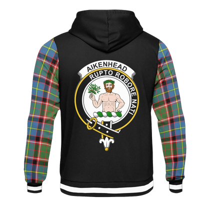Printivon Aikenhead Tartan All Over Print Hoodie