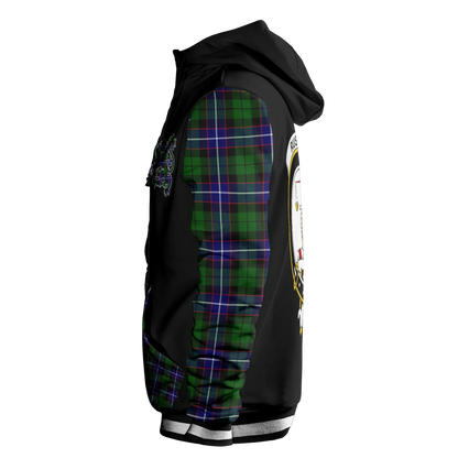 Printivon Russell Tartan All Over Print Hoodie