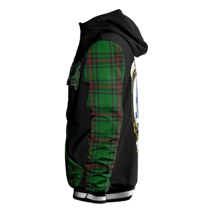 Printivon Ged Tartan All Over Print Hoodie