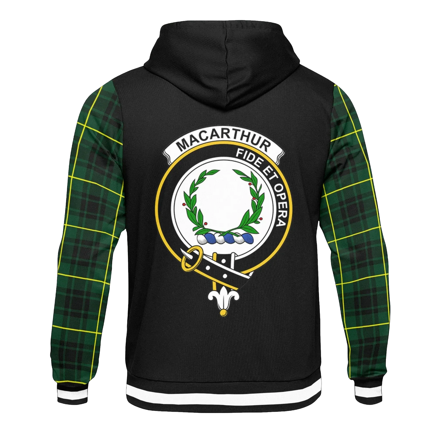Printivon Macarthur Tartan All Over Print Hoodie