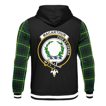Printivon Macarthur Tartan All Over Print Hoodie