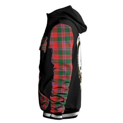 Printivon Dalziel Tartan All Over Print Hoodie