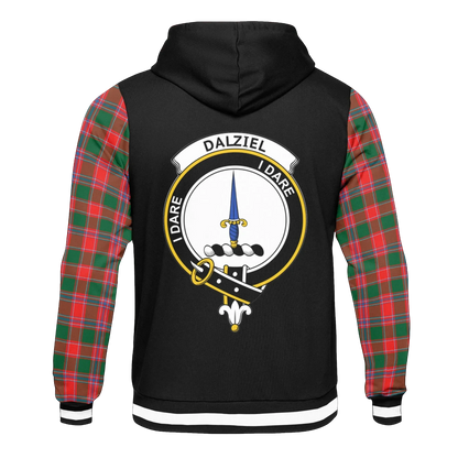Printivon Dalziel Tartan All Over Print Hoodie