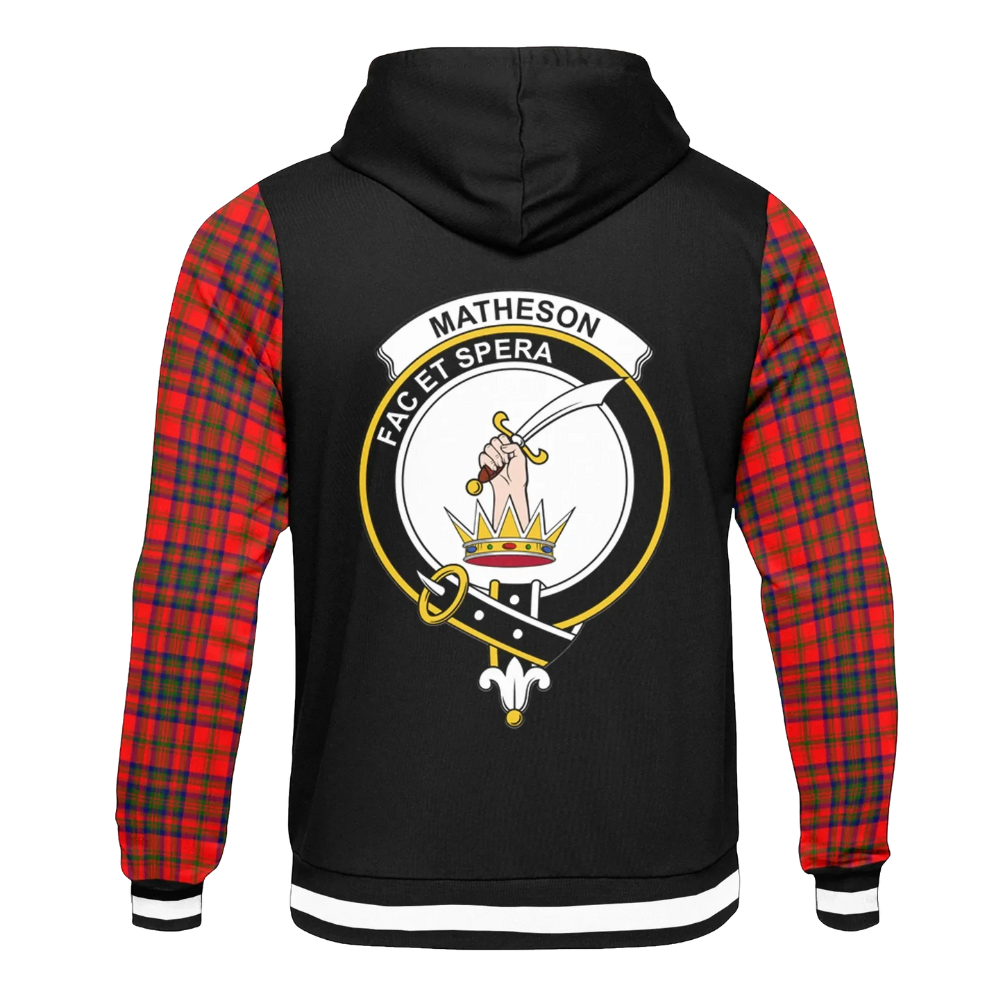 Printivon Matheson Tartan All Over Print Hoodie