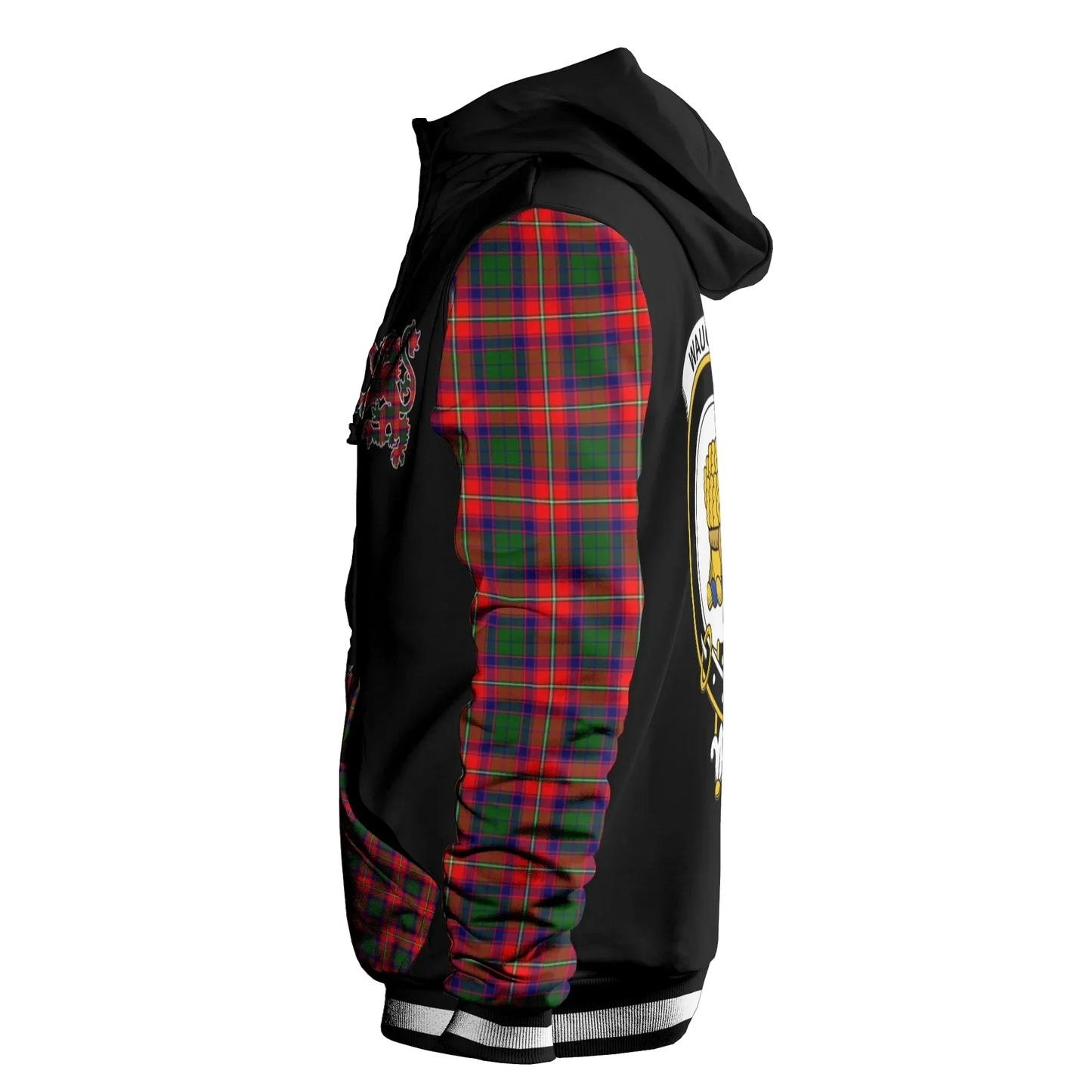 Printivon Wauchope Or Waugh Tartan All Over Print Hoodie