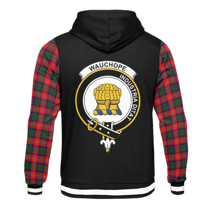 Printivon Wauchope Or Waugh Tartan All Over Print Hoodie