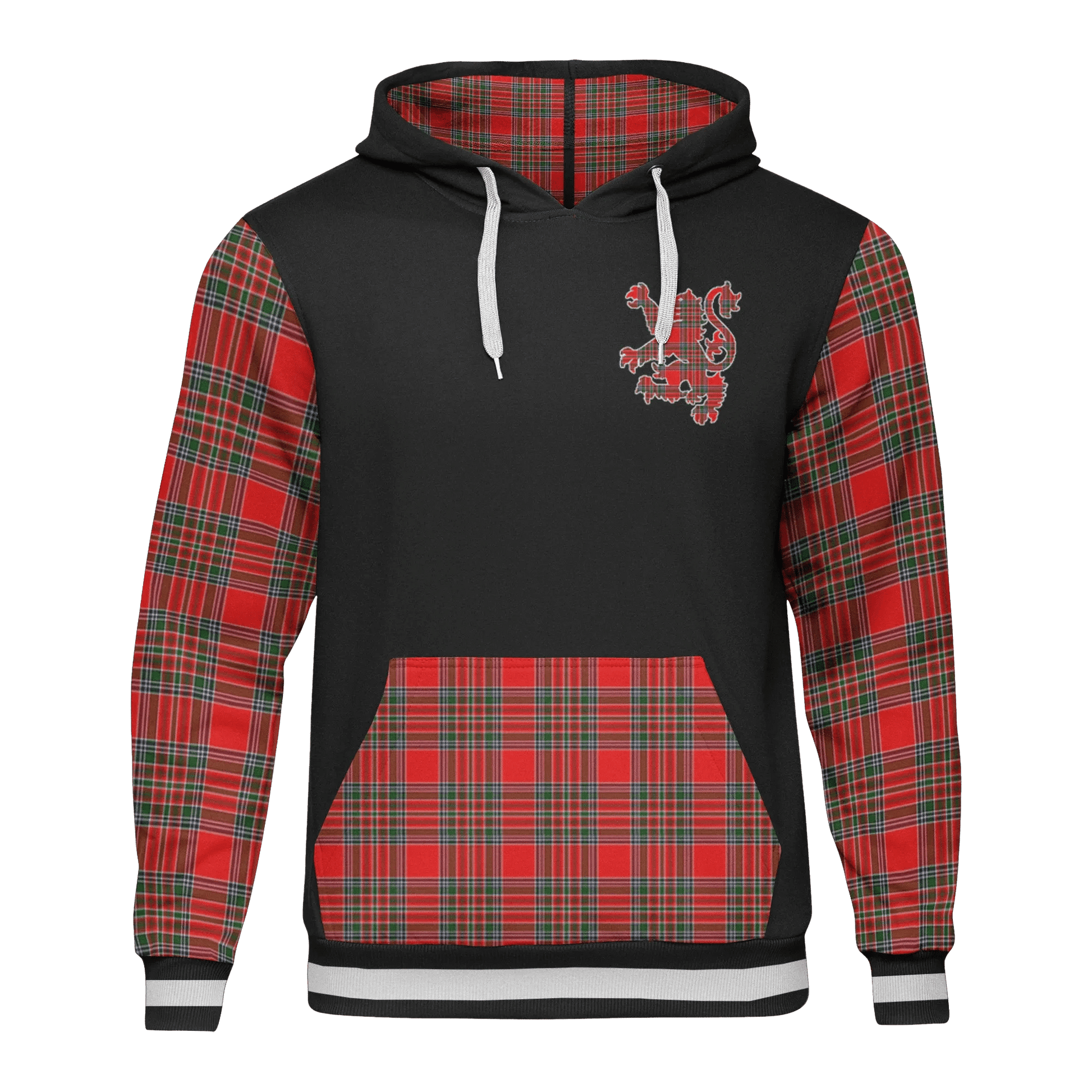Printivon Binning Of Wallifoord Tartan All Over Print Hoodie