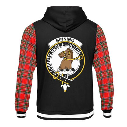 Printivon Binning Of Wallifoord Tartan All Over Print Hoodie