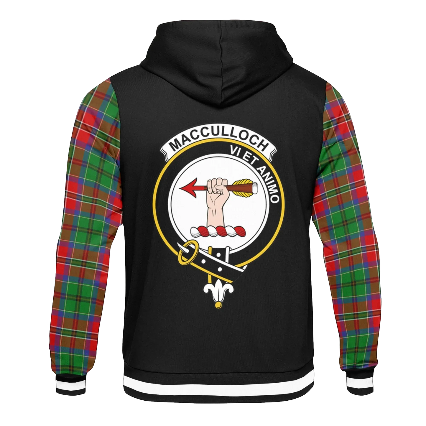 Printivon Macculloch Mcculloch Tartan All Over Print Hoodie