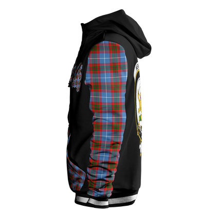 Printivon Newton Tartan All Over Print Hoodie