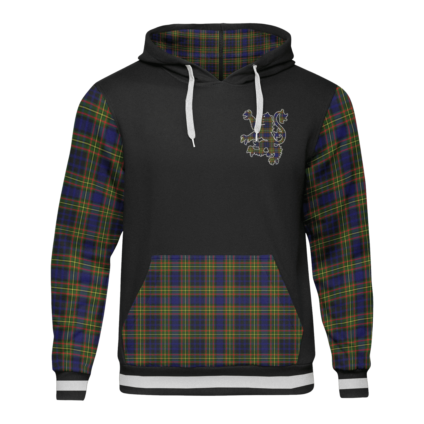 Printivon Clelland Tartan All Over Print Hoodie