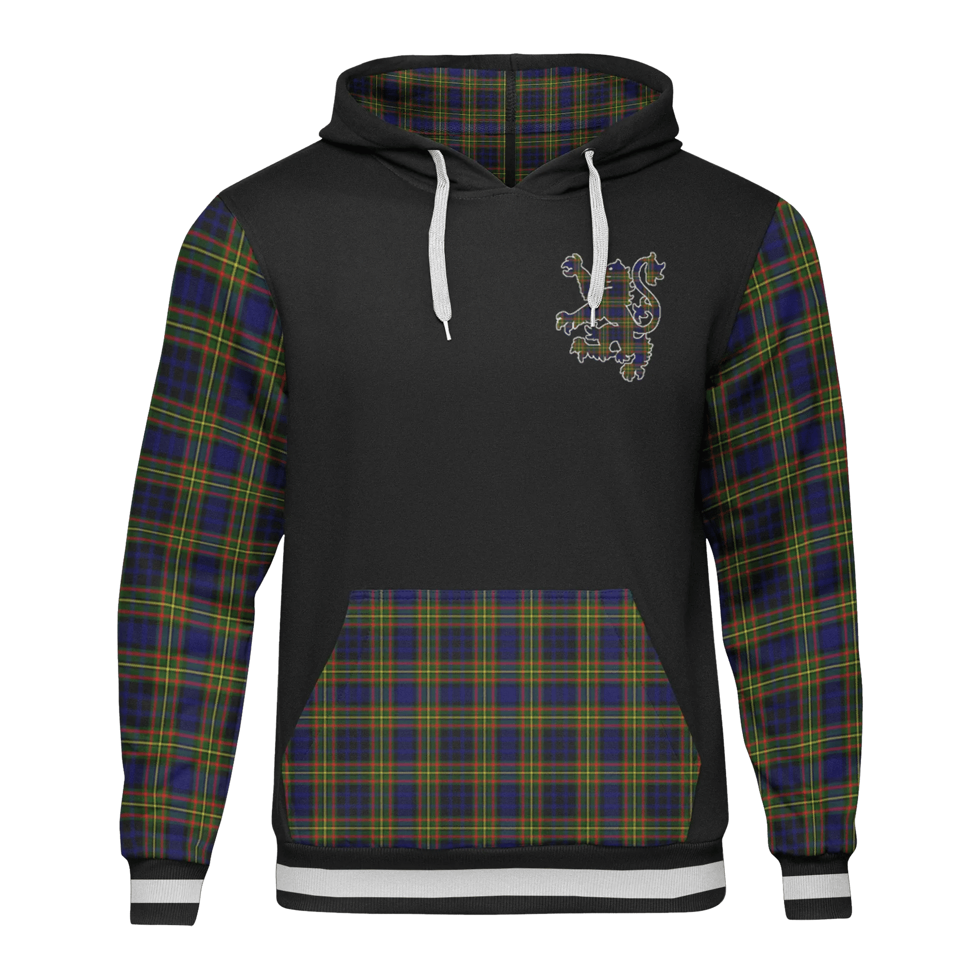 Printivon Clelland Tartan All Over Print Hoodie