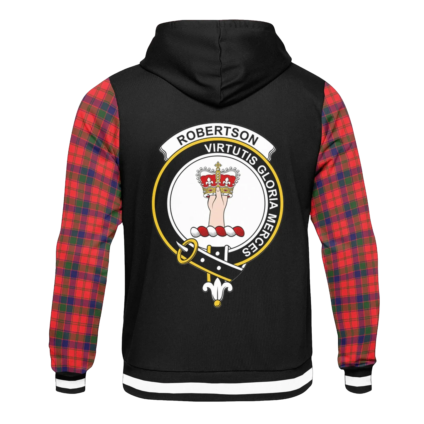Printivon Robertson Clan Donnachaidh Tartan All Over Print Hoodie