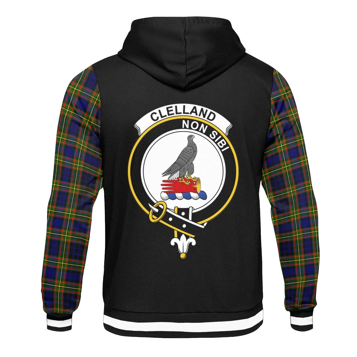 Printivon Clelland Tartan All Over Print Hoodie