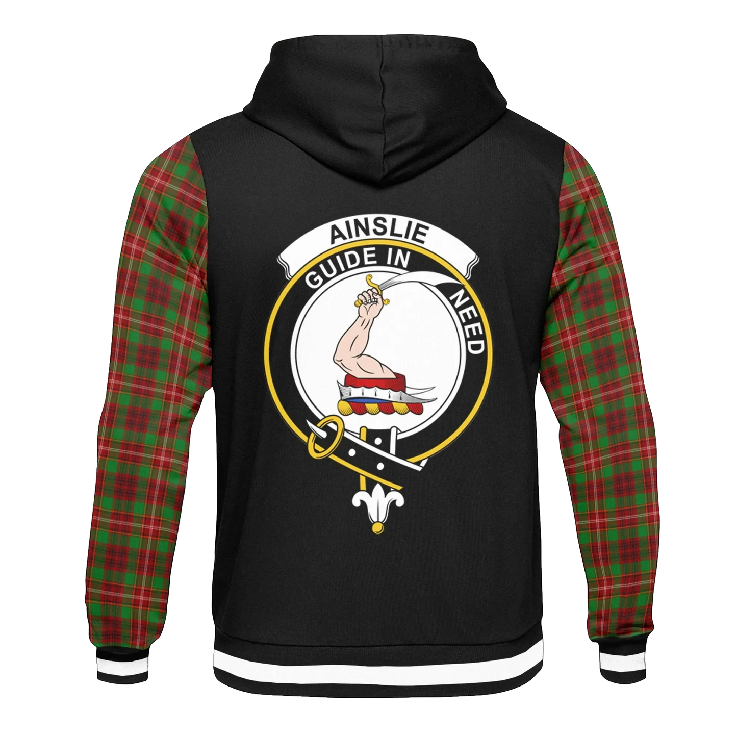 Printivon Ainslie Tartan All Over Print Hoodie