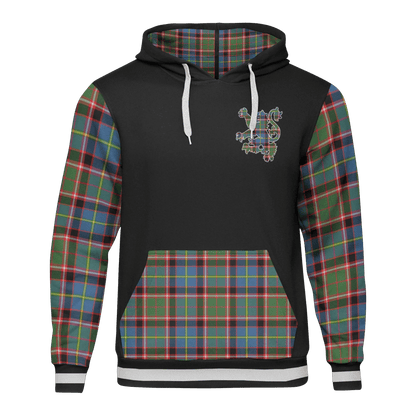 Printivon Glass Tartan All Over Print Hoodie
