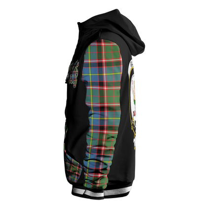 Printivon Glass Tartan All Over Print Hoodie
