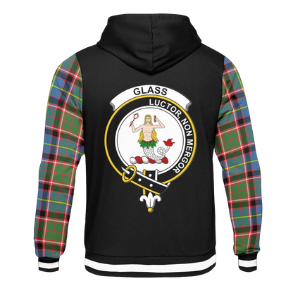 Printivon Glass Tartan All Over Print Hoodie