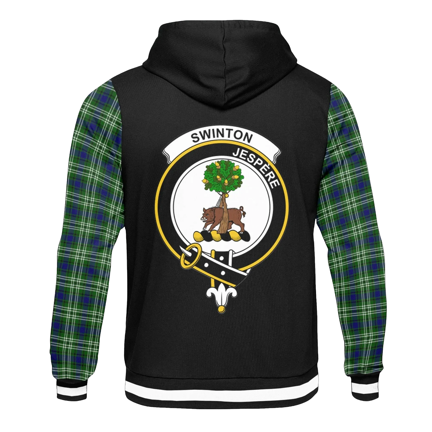 Printivon Swinton Tartan All Over Print Hoodie