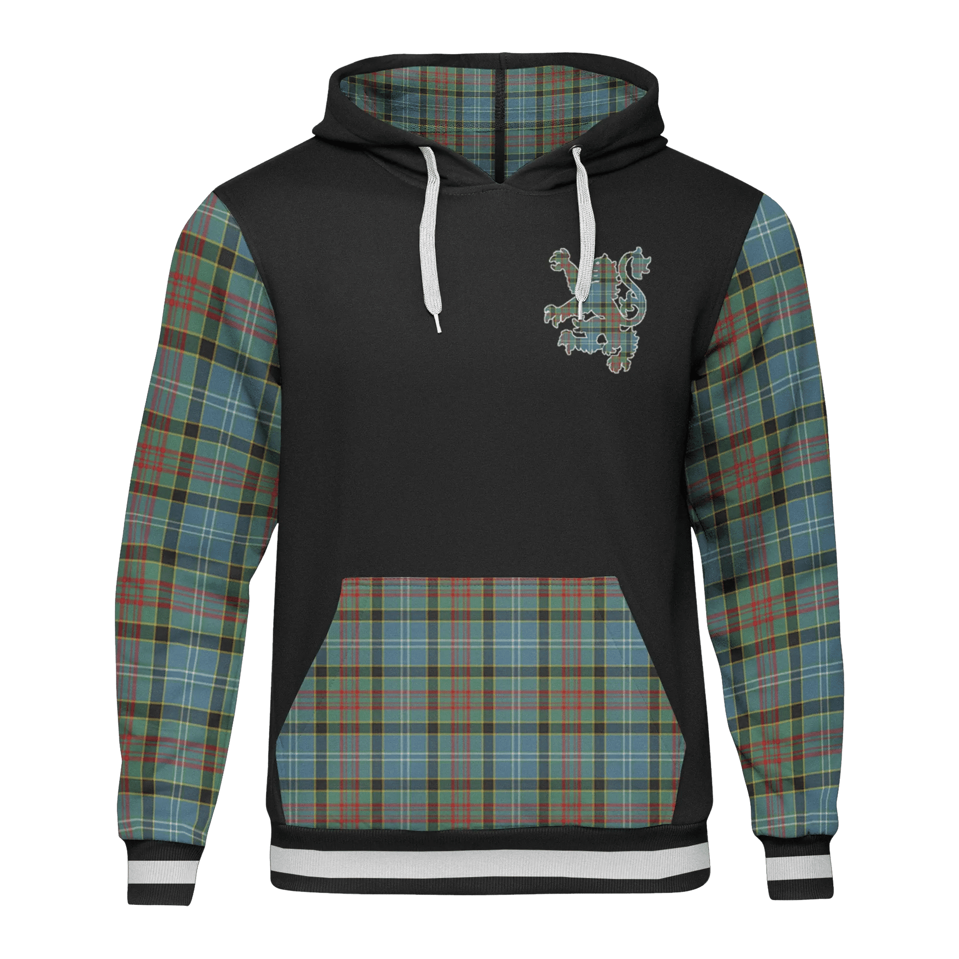 Printivon Caldwell Tartan All Over Print Hoodie
