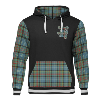 Printivon Caldwell Tartan All Over Print Hoodie