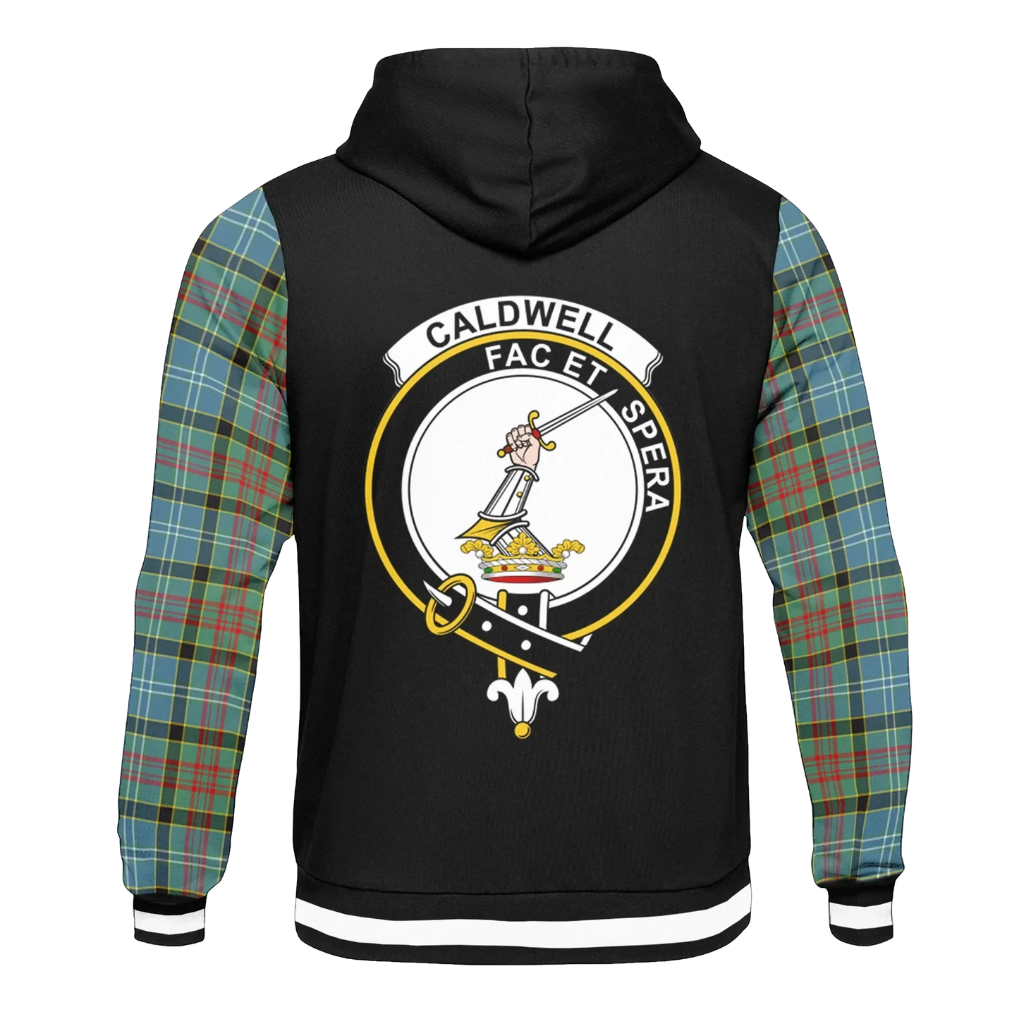 Printivon Caldwell Tartan All Over Print Hoodie