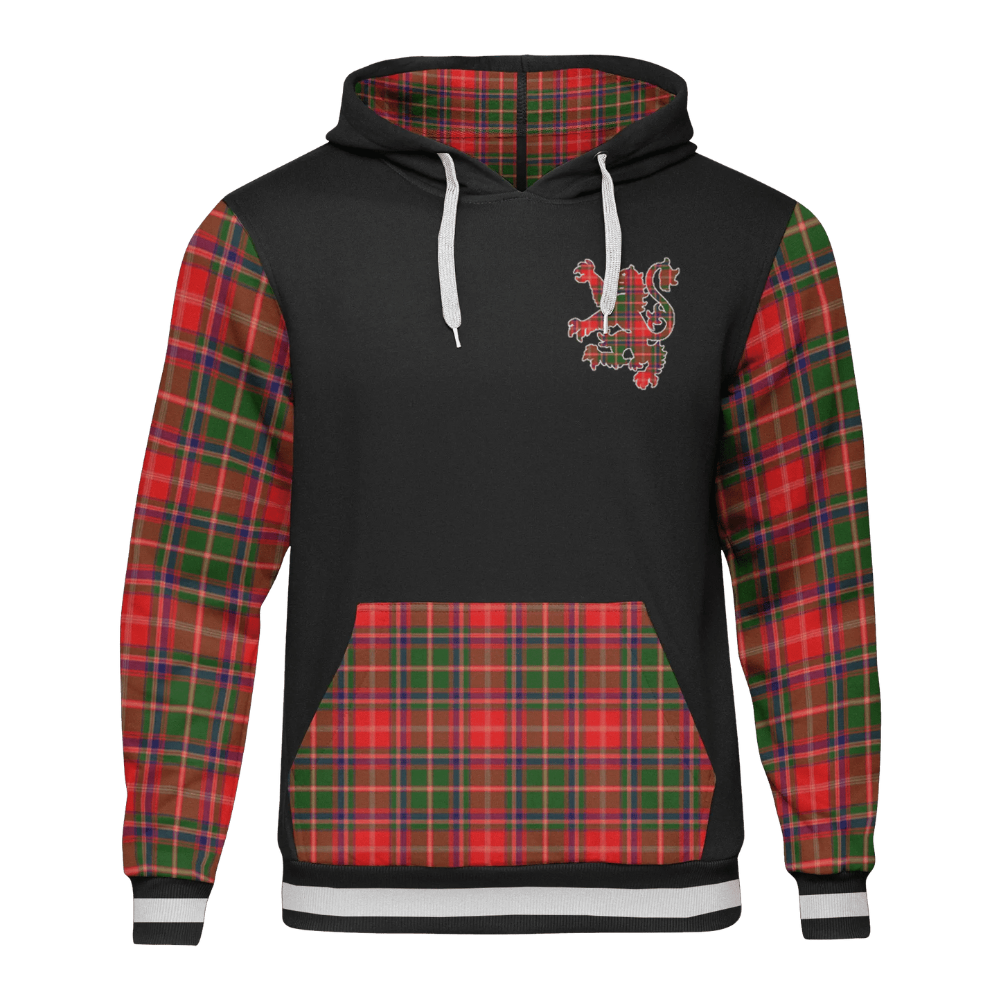 Printivon Somerville Tartan All Over Print Hoodie