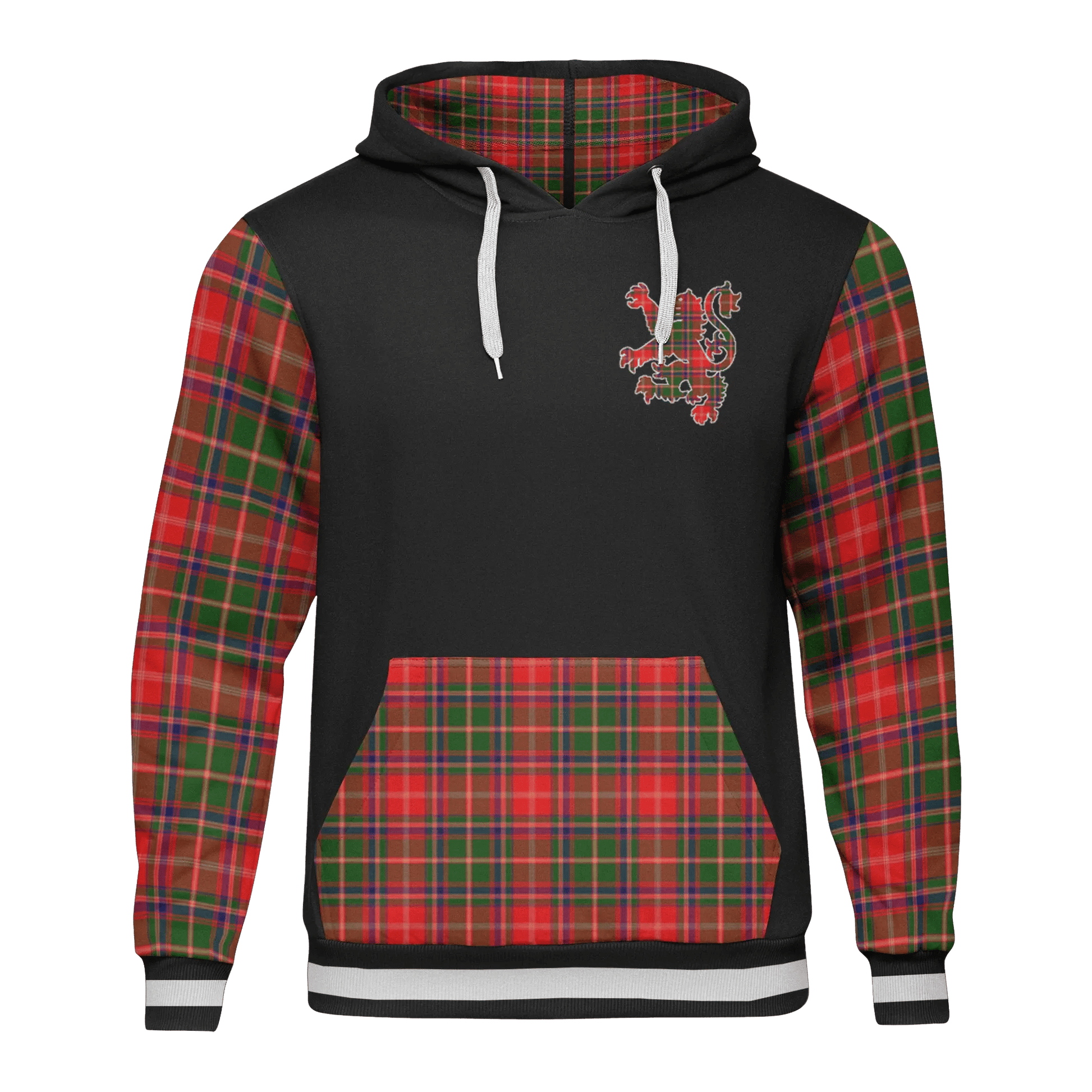 Printivon Somerville Tartan All Over Print Hoodie