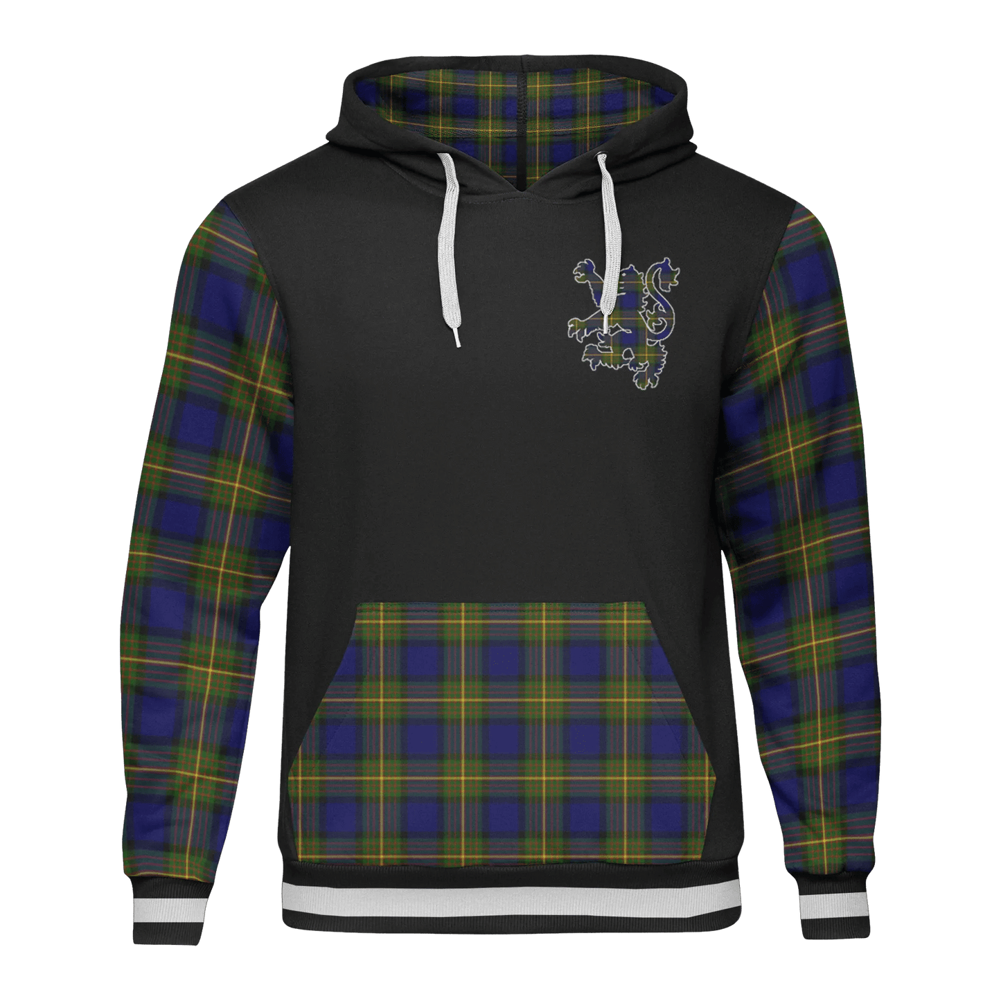 Printivon Muir Tartan All Over Print Hoodie
