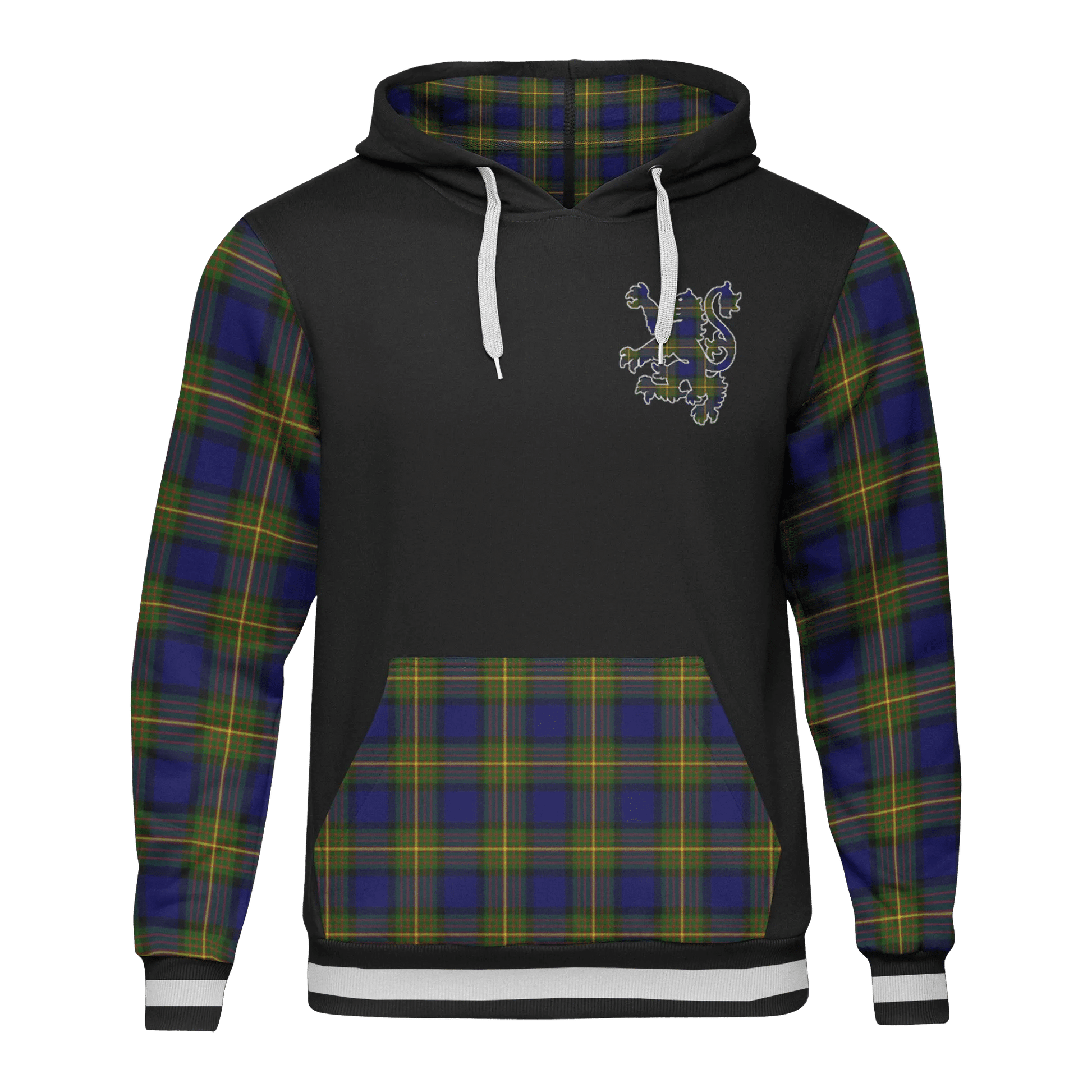 Printivon Muir Tartan All Over Print Hoodie