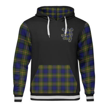Printivon Muir Tartan All Over Print Hoodie