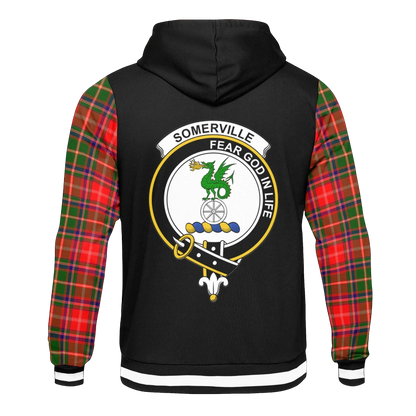 Printivon Somerville Tartan All Over Print Hoodie
