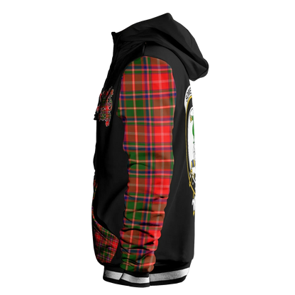 Printivon Somerville Tartan All Over Print Hoodie