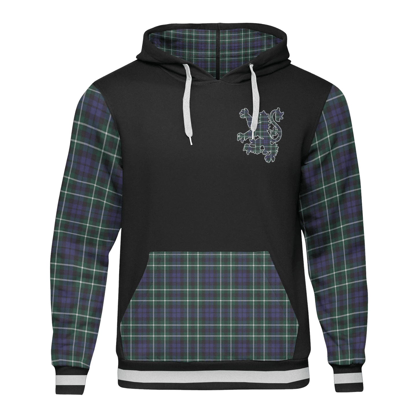 Printivon Graham Tartan All Over Print Hoodie