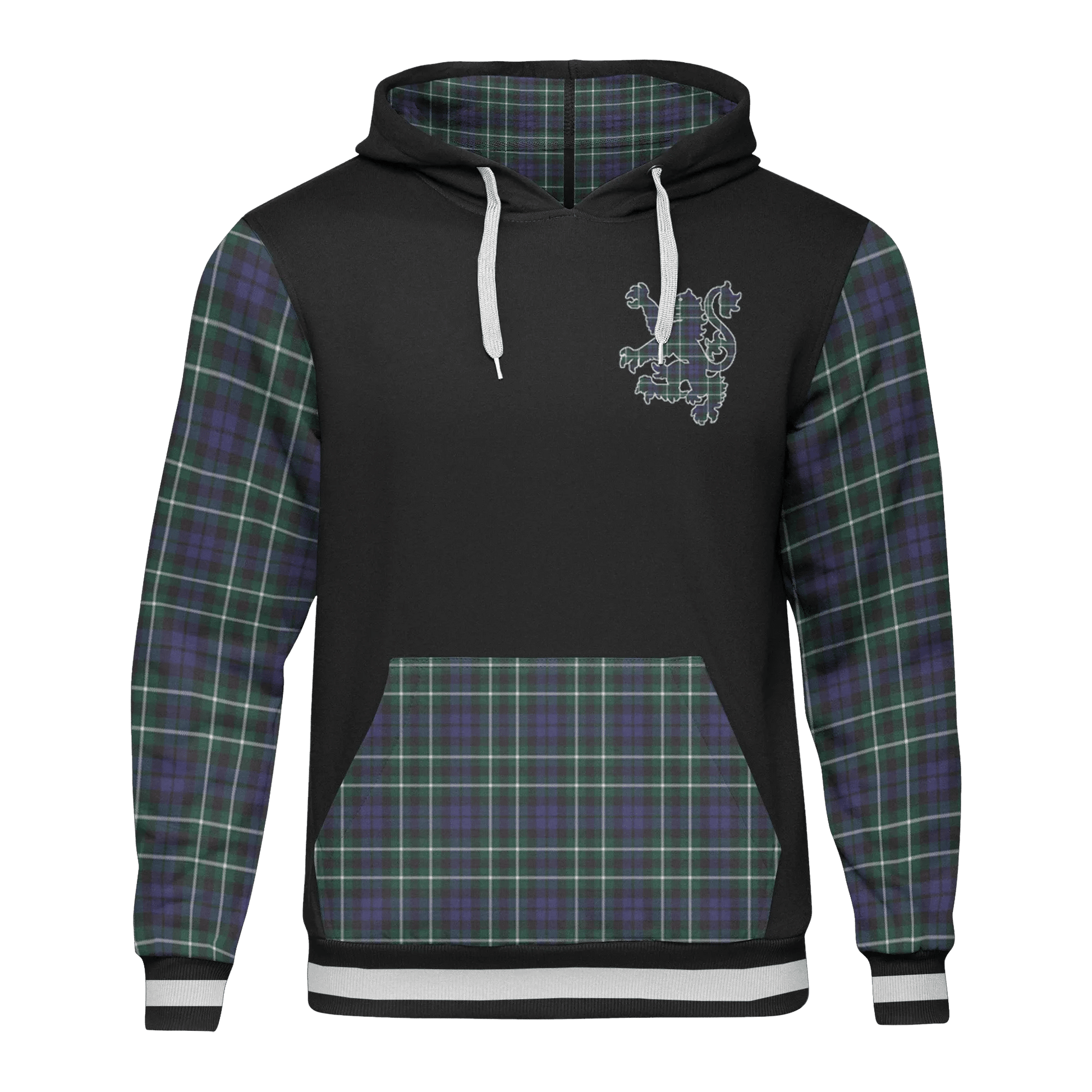 Printivon Graham Tartan All Over Print Hoodie