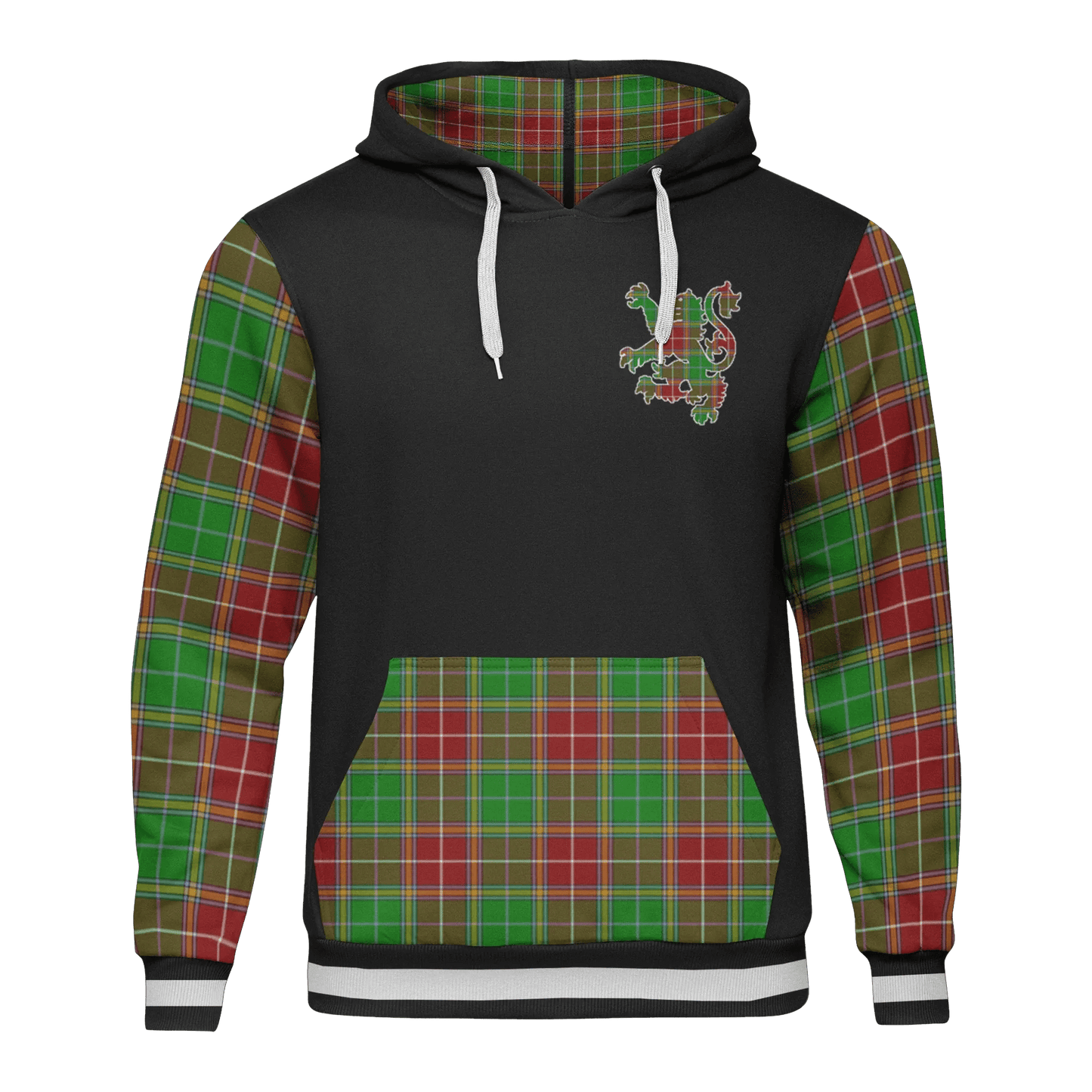 Printivon Baxter Tartan All Over Print Hoodie