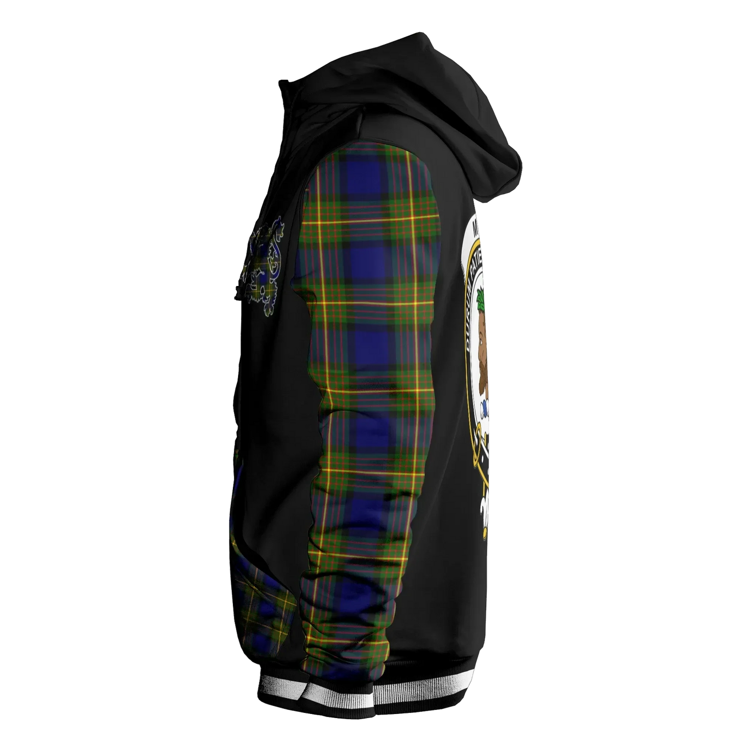 Printivon Muir Tartan All Over Print Hoodie