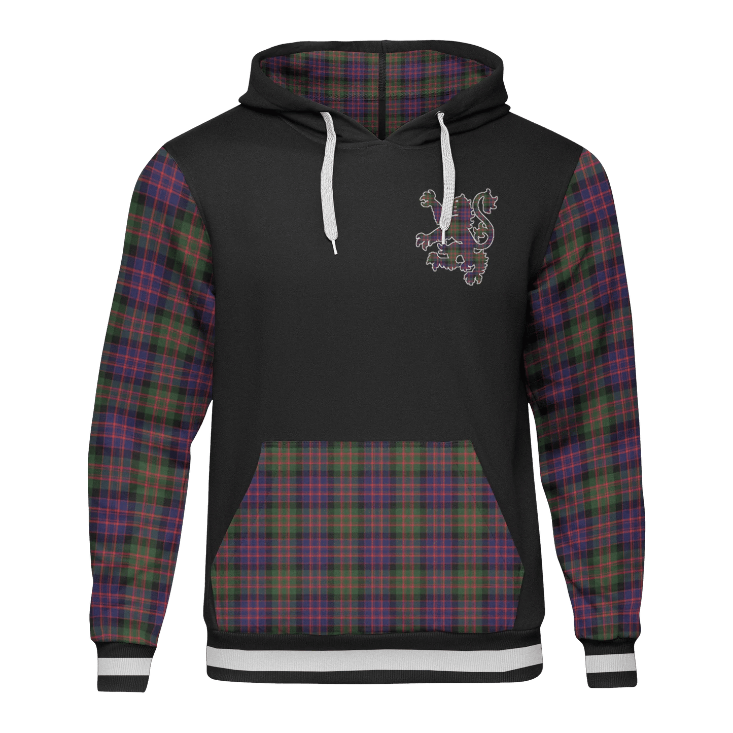 Printivon Macdonald Clan Donald Tartan All Over Print Hoodie