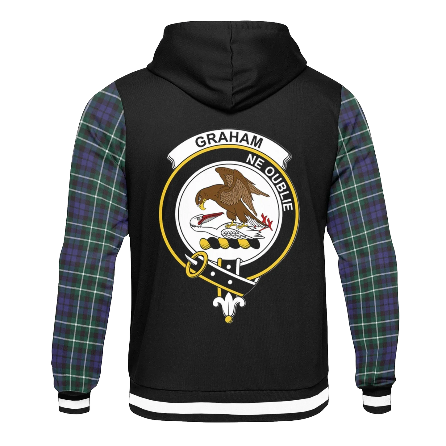 Printivon Graham Tartan All Over Print Hoodie