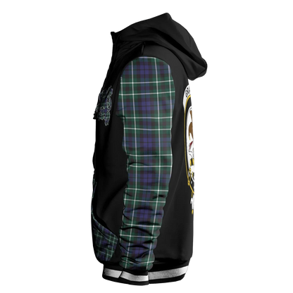 Printivon Graham Tartan All Over Print Hoodie