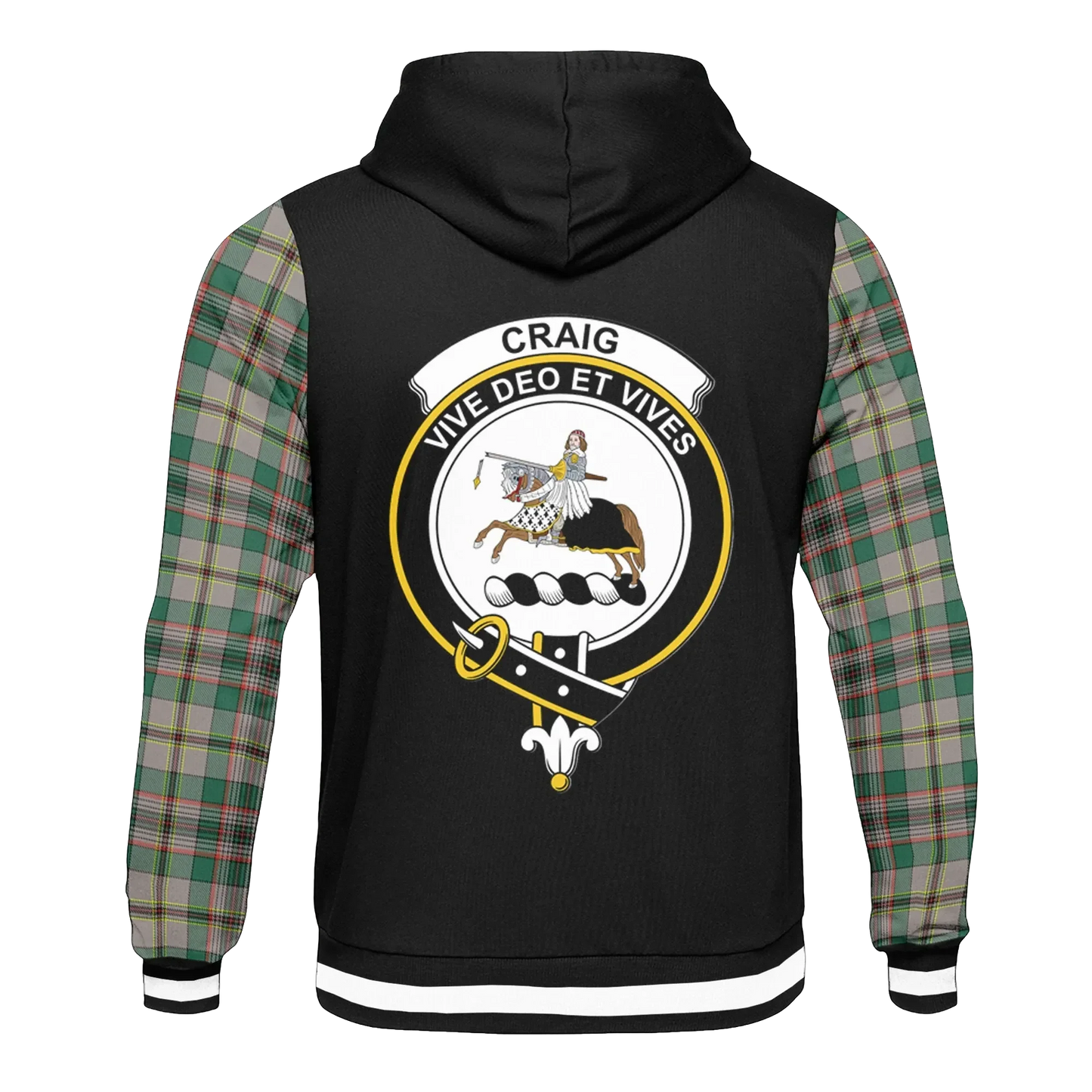 Printivon Craig Tartan All Over Print Hoodie