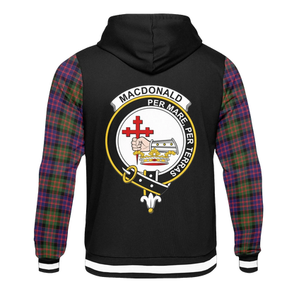 Printivon Macdonald Clan Donald Tartan All Over Print Hoodie