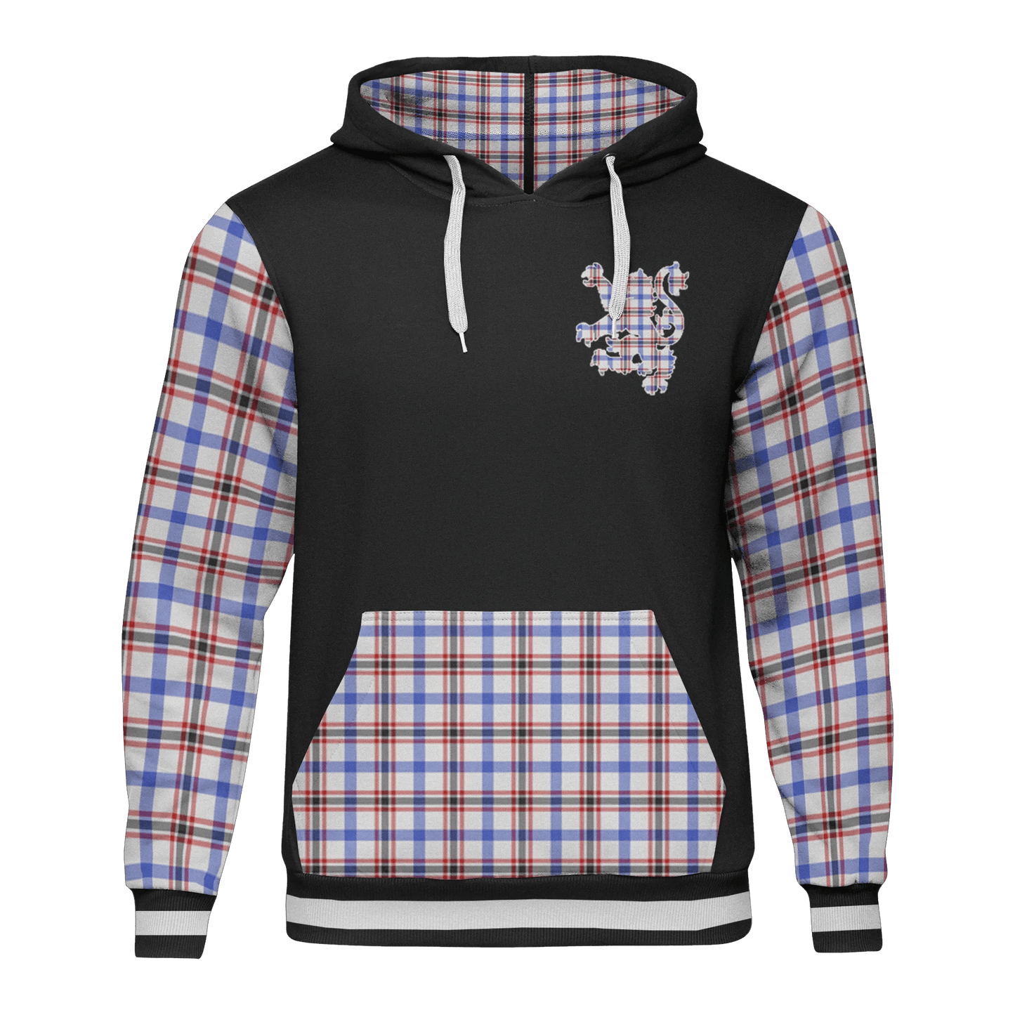 Printivon Boswell Tartan All Over Print Hoodie