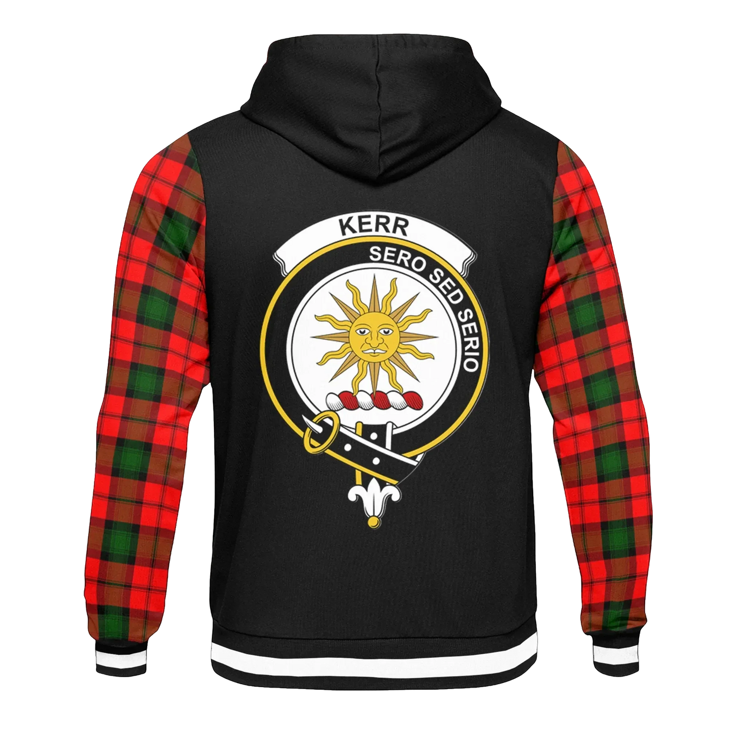 Printivon Kerr Tartan All Over Print Hoodie