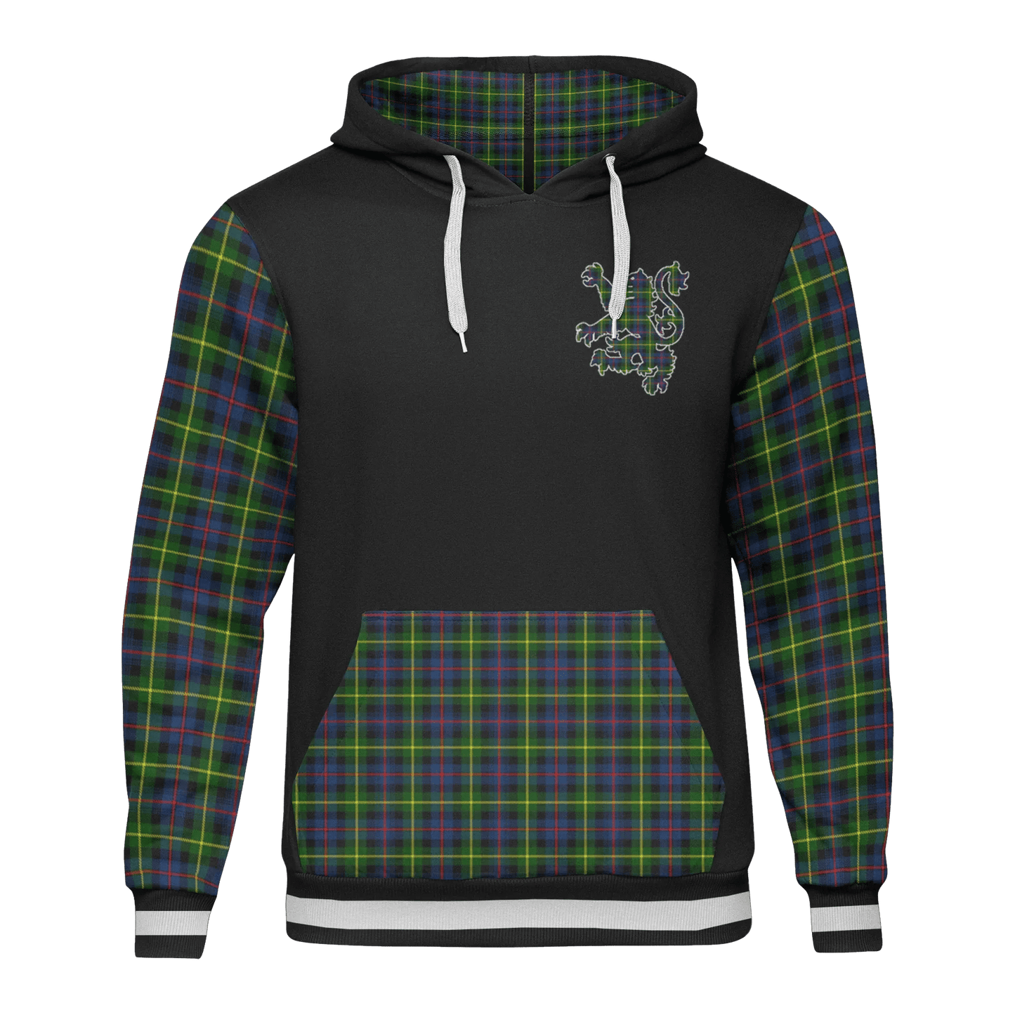 Printivon Farquharson Tartan All Over Print Hoodie