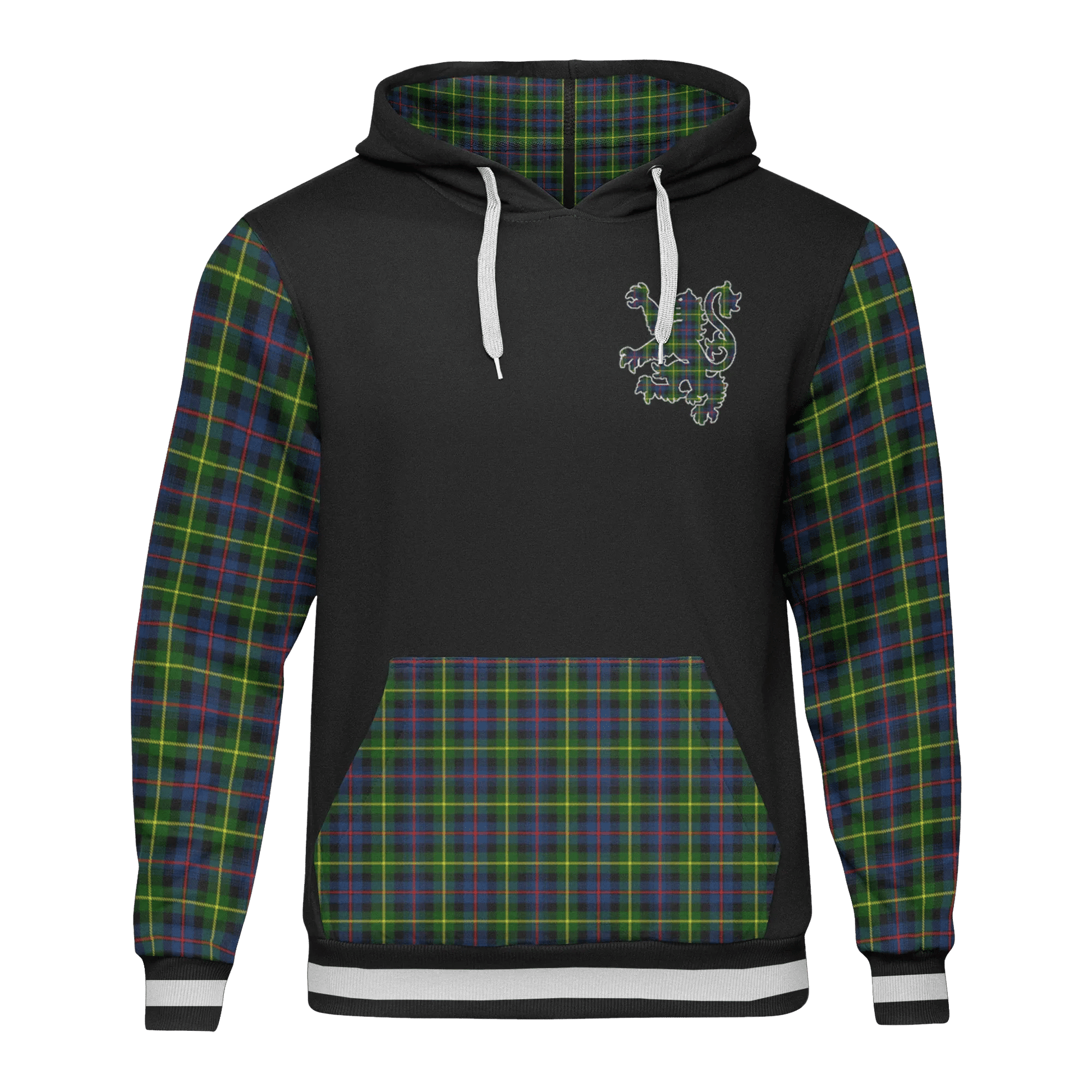 Printivon Farquharson Tartan All Over Print Hoodie