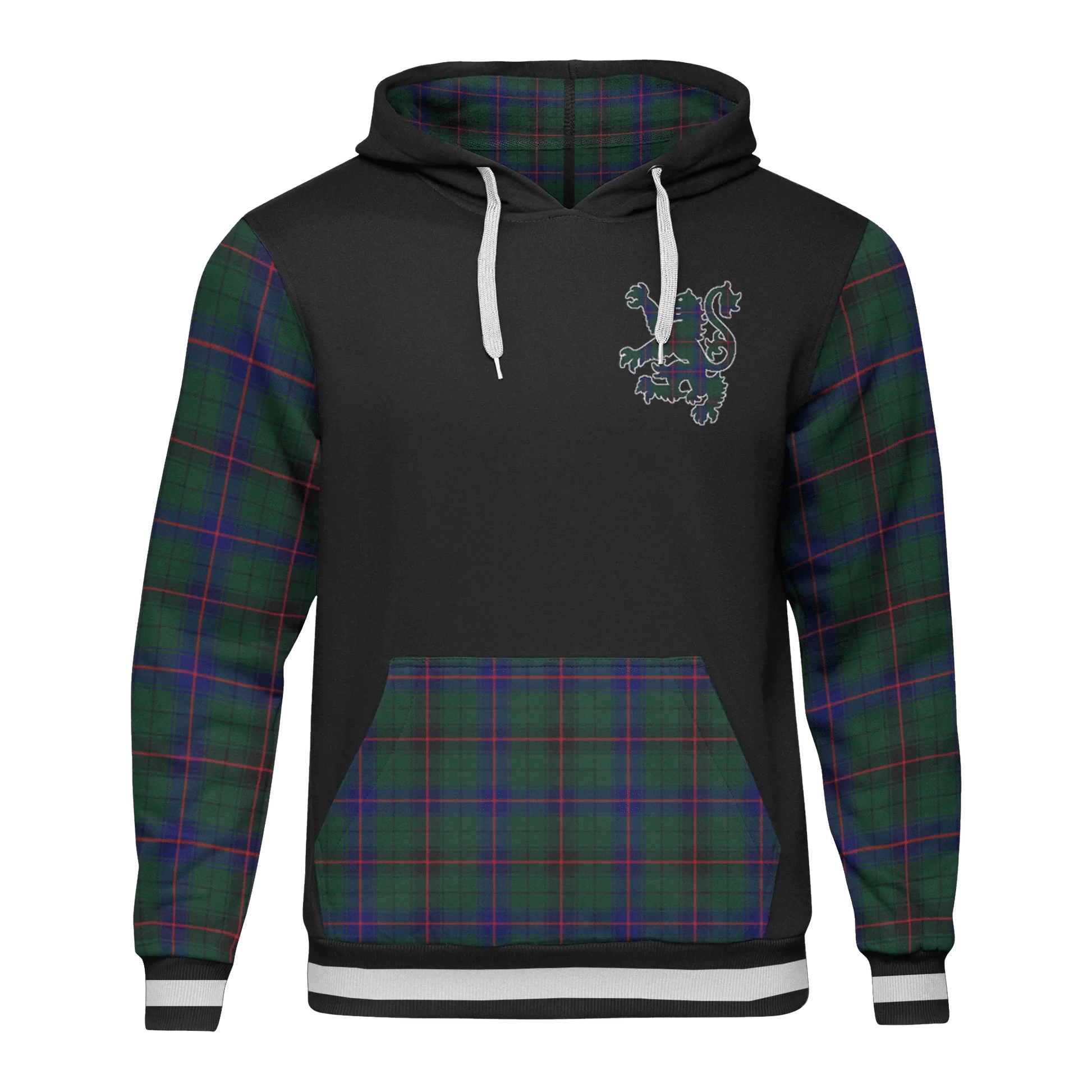 Printivon Davidson Tartan All Over Print Hoodie