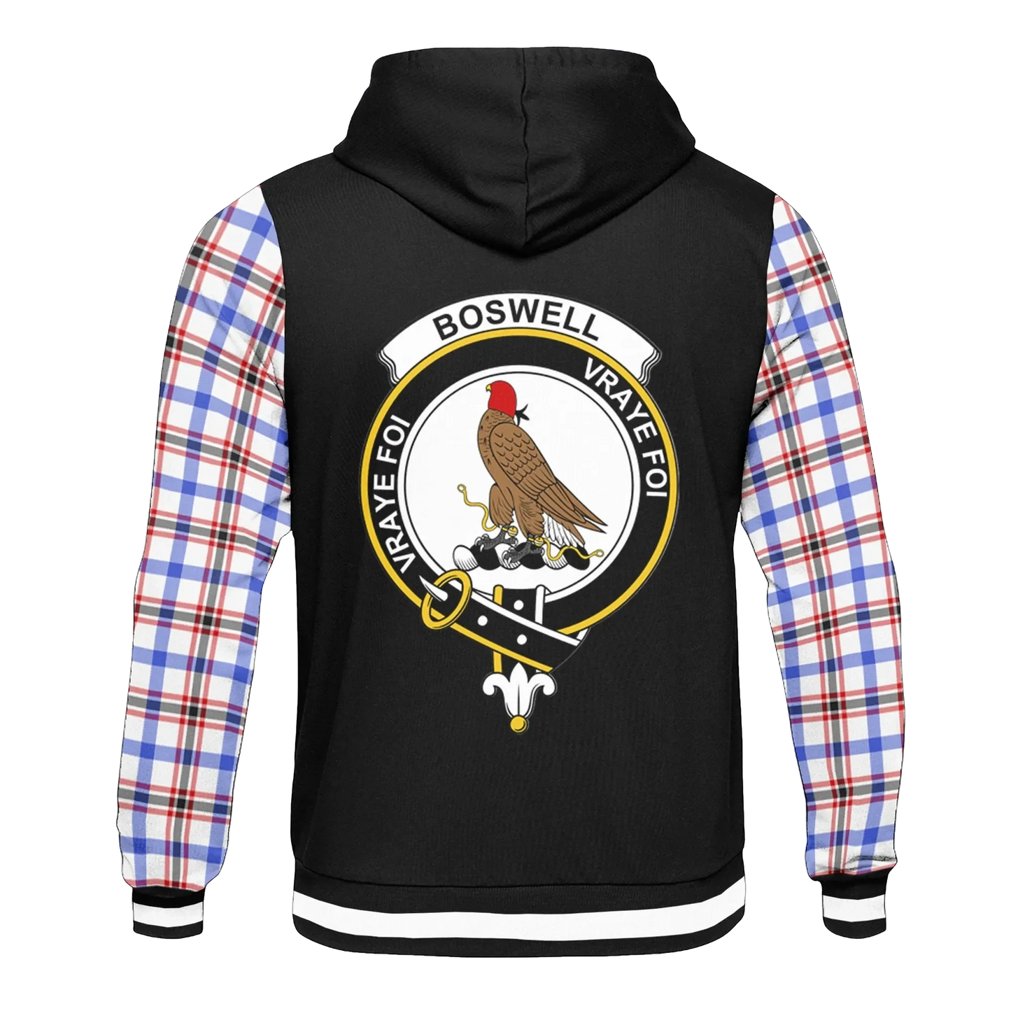 Printivon Boswell Tartan All Over Print Hoodie